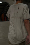 BORIS BIDJAN SABERI Short Sleeve T-Shirt TS ONE PIECE ST RF F035 Faded Light Gray 9 PBBS21